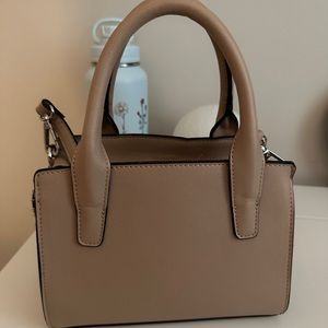 Beige colored bag